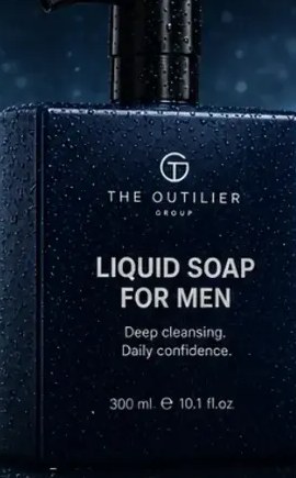 Jabón líquido para hombre, 300 ml